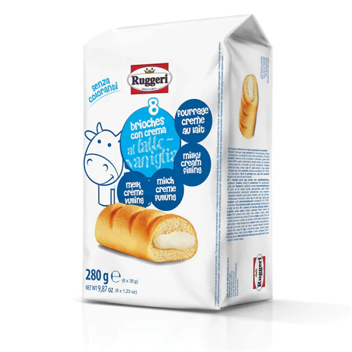 6x Ruggeri Brioche Milk Cream