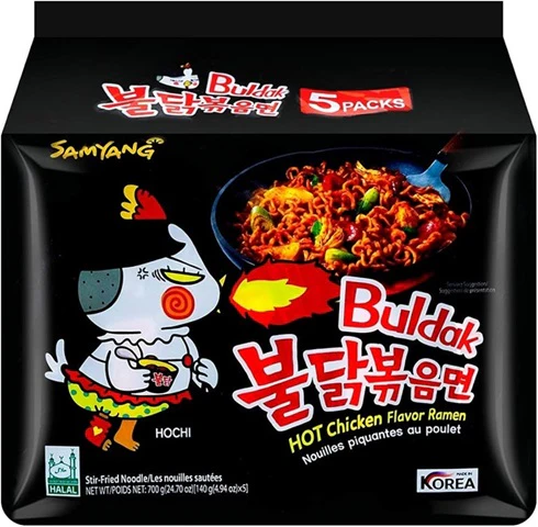 8x Samyang Buldak Stew Type Hot Chicken (5X145g)