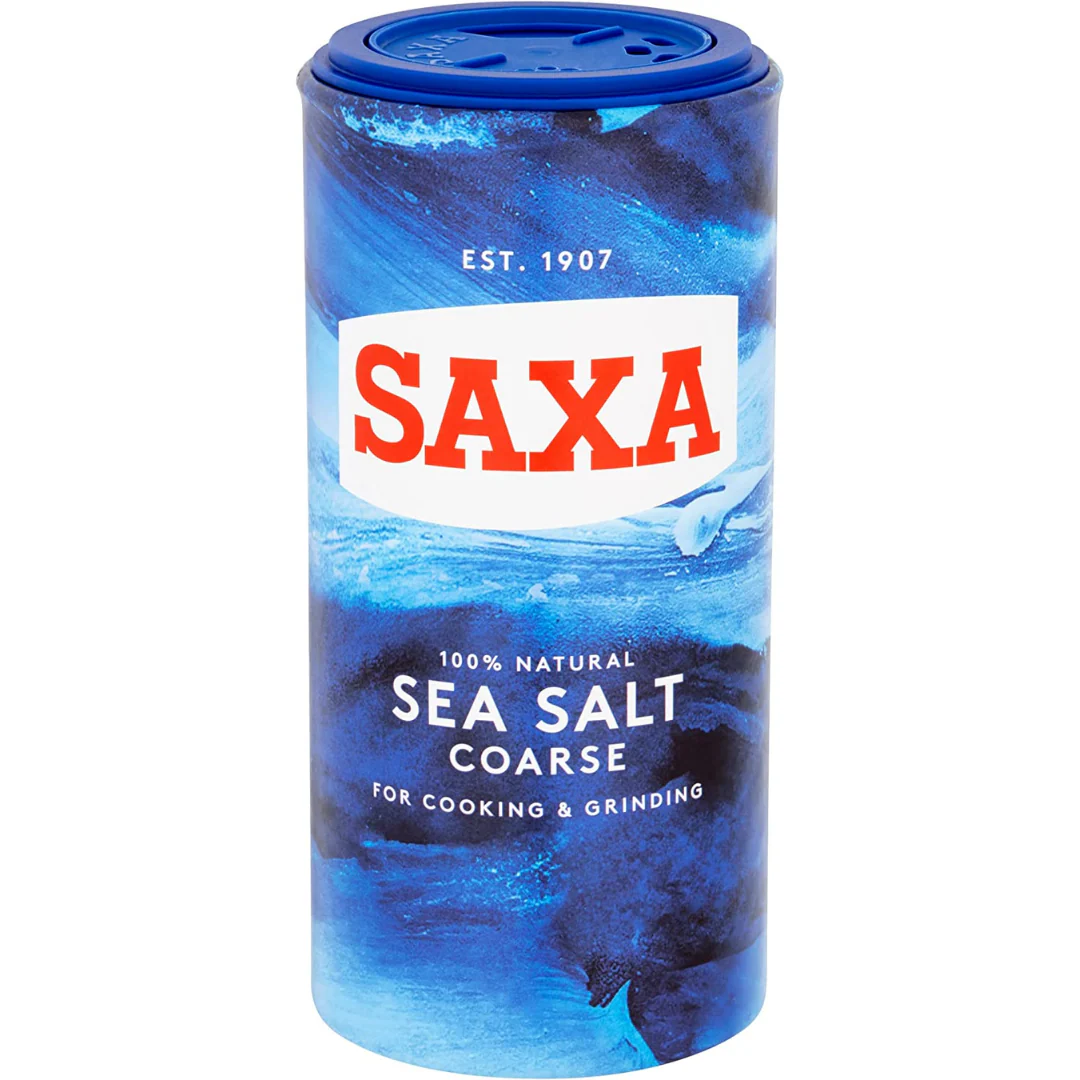 Saxa Sea Salt Coarse 6 x 350g