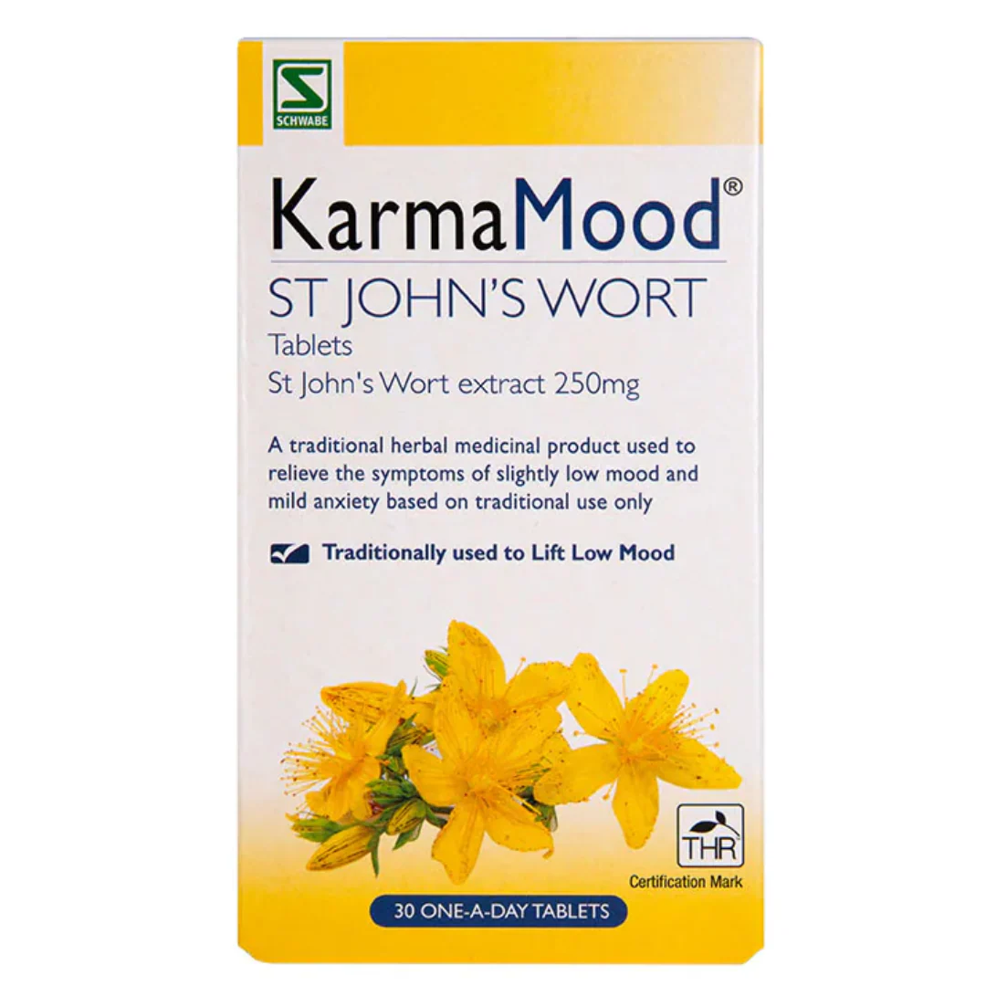 Schwabe Pharma KarmaMood St John's Wort 425mg 30 Tablets