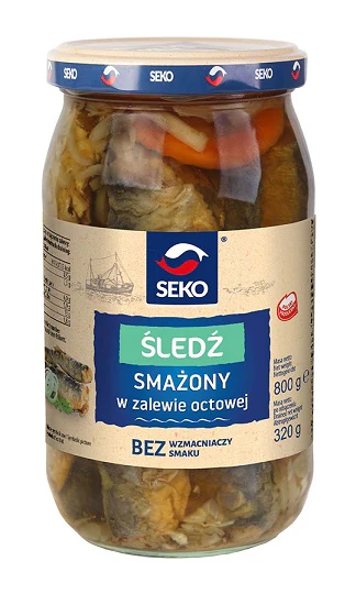6x Seko Sledz Opiekany W Zalewie Octowej 800g