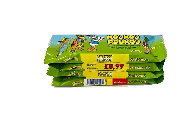 15x Serenata- Tottis Koukou Retro Wafer 4 Pack -42351