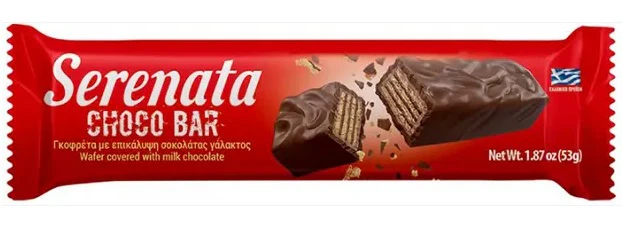 20x Serenata Choco Bar Wafers