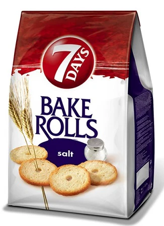 12x 7 Days Bake Rolls Bacon 150g
