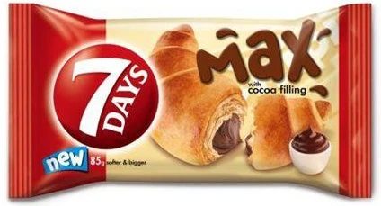 20x 7 Days Max Cacao Croissant 80g