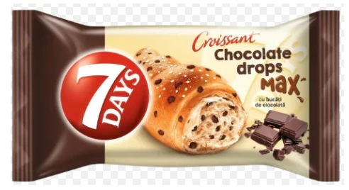 20x 7 Days Chocolate Drops Croissant
