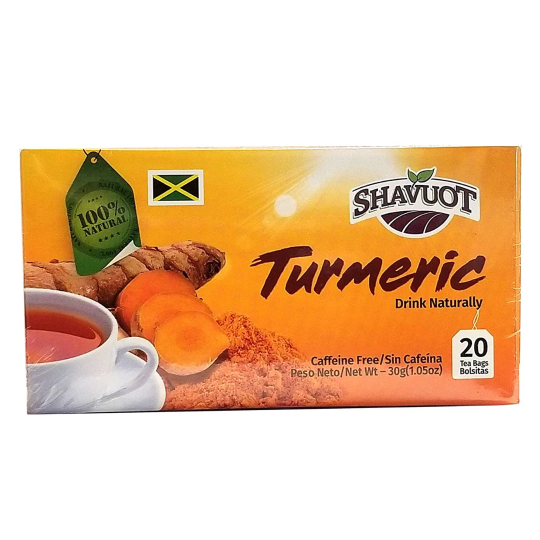 Shavuot Turmeric Tea 6 x 24’s
