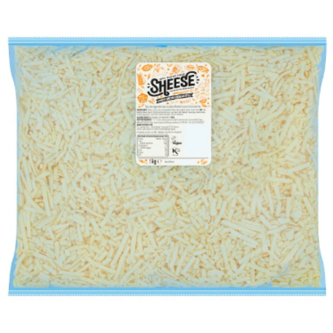 Sheese Grated Mature Cheddar Style 1kg x 1