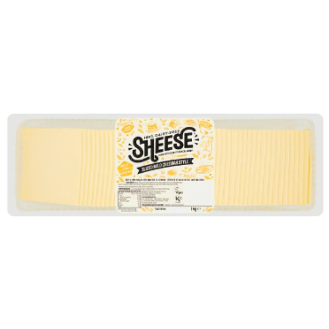 Sheese Sliced Mild Cheddar Style 1kg x 1