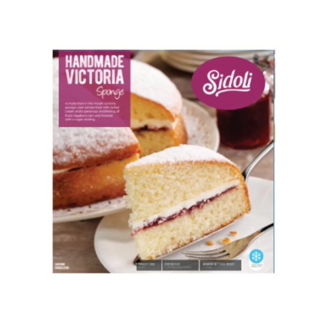 Sidoli Handmade Victoria Sponge 1.700kg x 1 Pack