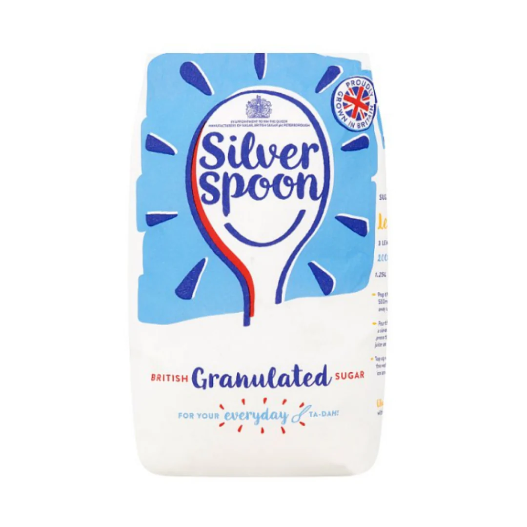 Silver Spoon British Granulated Sugar 2kg x Case of 6