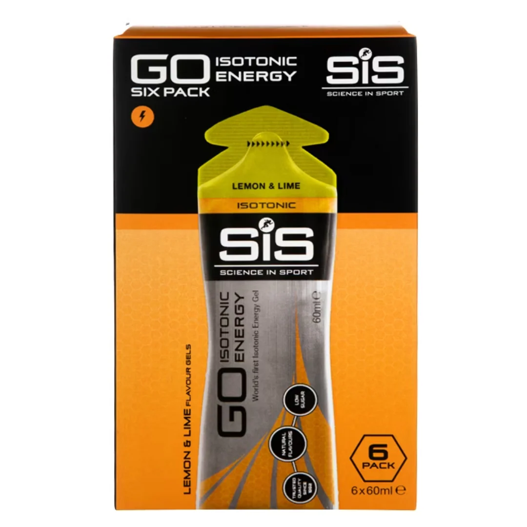 SiS GO Isotonic Energy Gel Lemon & Lime 6 x 60ml
