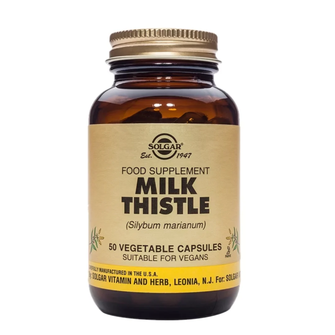 Solgar Milk Thistle 50 Vegetable Capsules