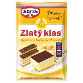 50x Dr. Oetker Zlaty Klas Kremovy Prasok Vanilkova