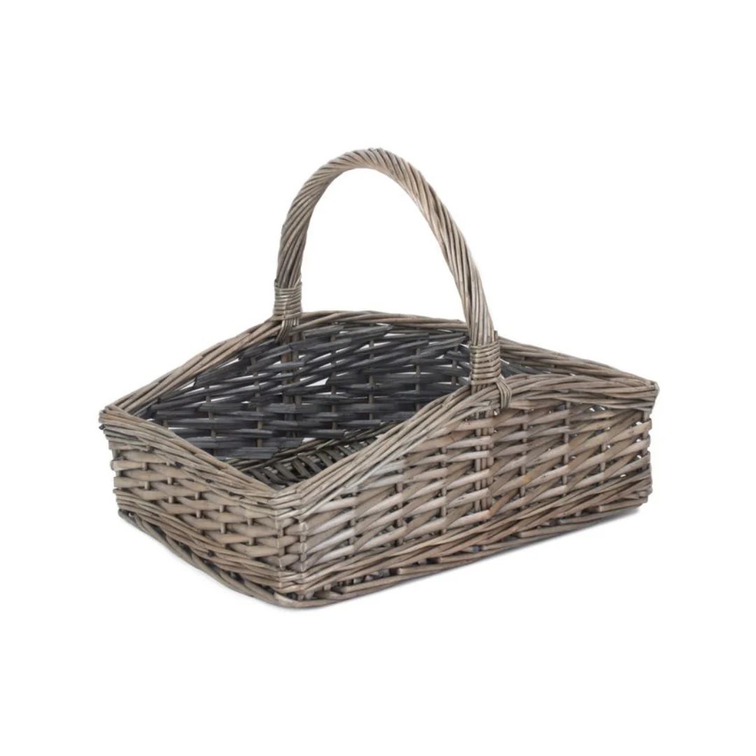Large Slope-sided Antique Wash Trug
