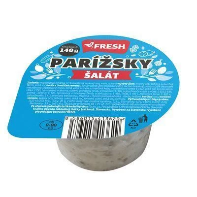 6x Fresh Parisky Salat 140g