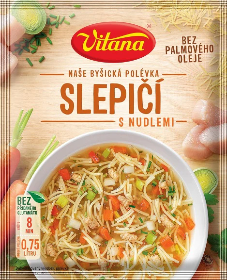 24x Vitana Slepici Vyvar Nudle 47gr