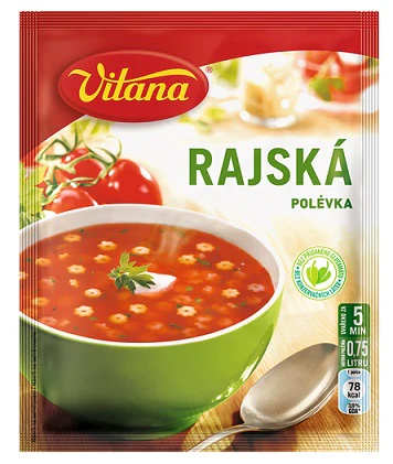 25x Vitana Rajska Polevka 73g