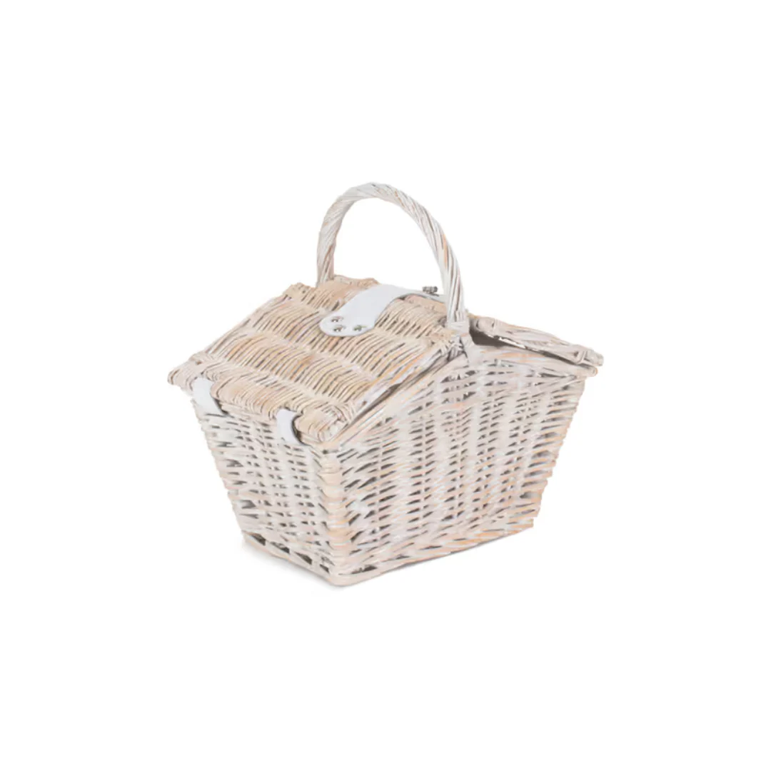 Small White Elegant Hamper