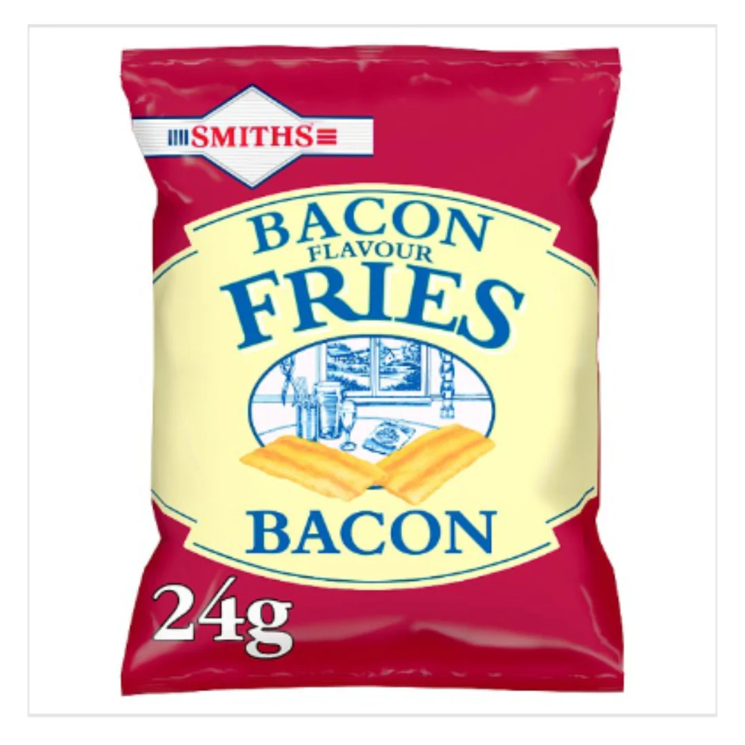 Smiths Bacon Snacks 24g x Case of 24