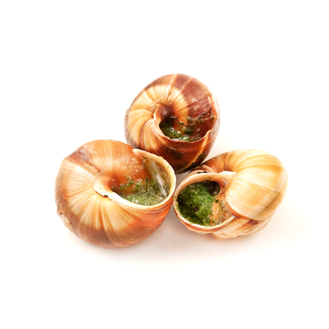 Frozen Snails In Garlic Butter 125g x 10 Trays