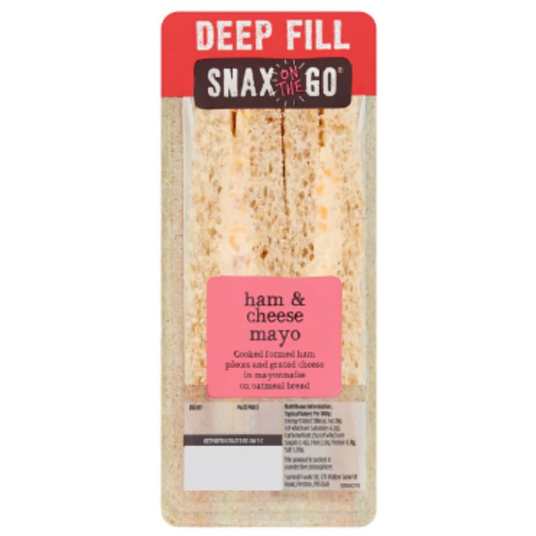 Snax on the Go Ham & Cheese Mayo x 6