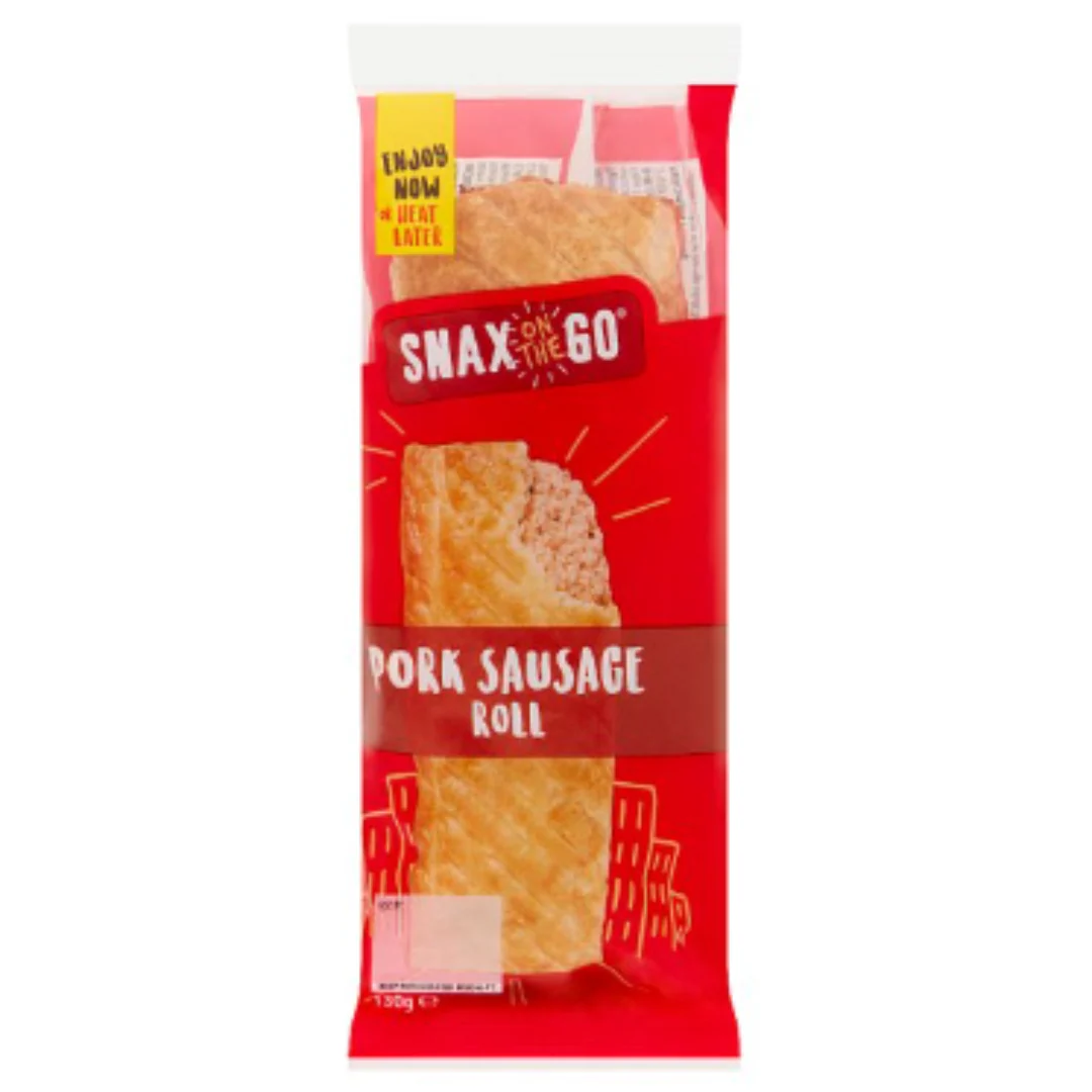 Snax on the Go Pork Sausage Roll 130g x 6