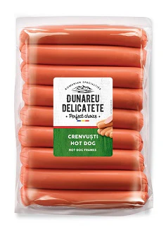 10x Dunareu Delicatete Crenvusti Hotdogs 1000g