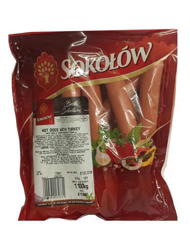 8x Sokolow Hot Dogs Tur.Frank