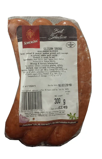 50x Sokolow Silesian Sausage