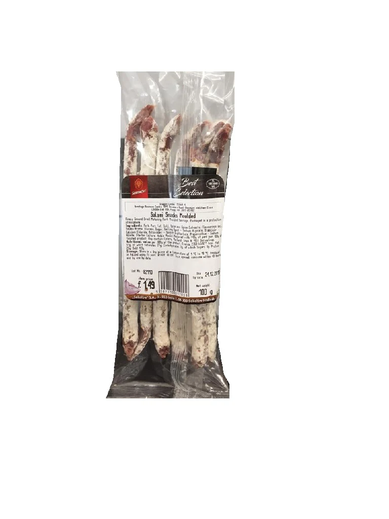 30x Sokolow Salami Snacks Mold.