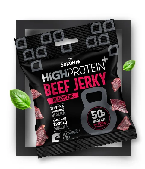 12x Sokolow High Protein Beef Jerky Classic 25gr