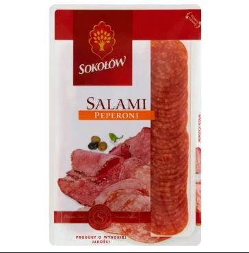 12x Sokolow Sliced Peperoni Salami 100g