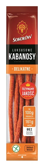 20x Sokolow Lux Kabanos 450g