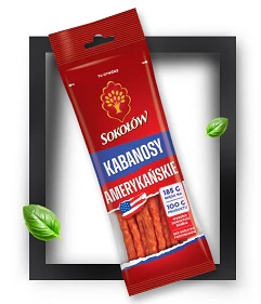 20x Sokolow American Kabanos 120g