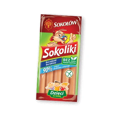 18x Sokolow Sokoliki Hotdogs 140g