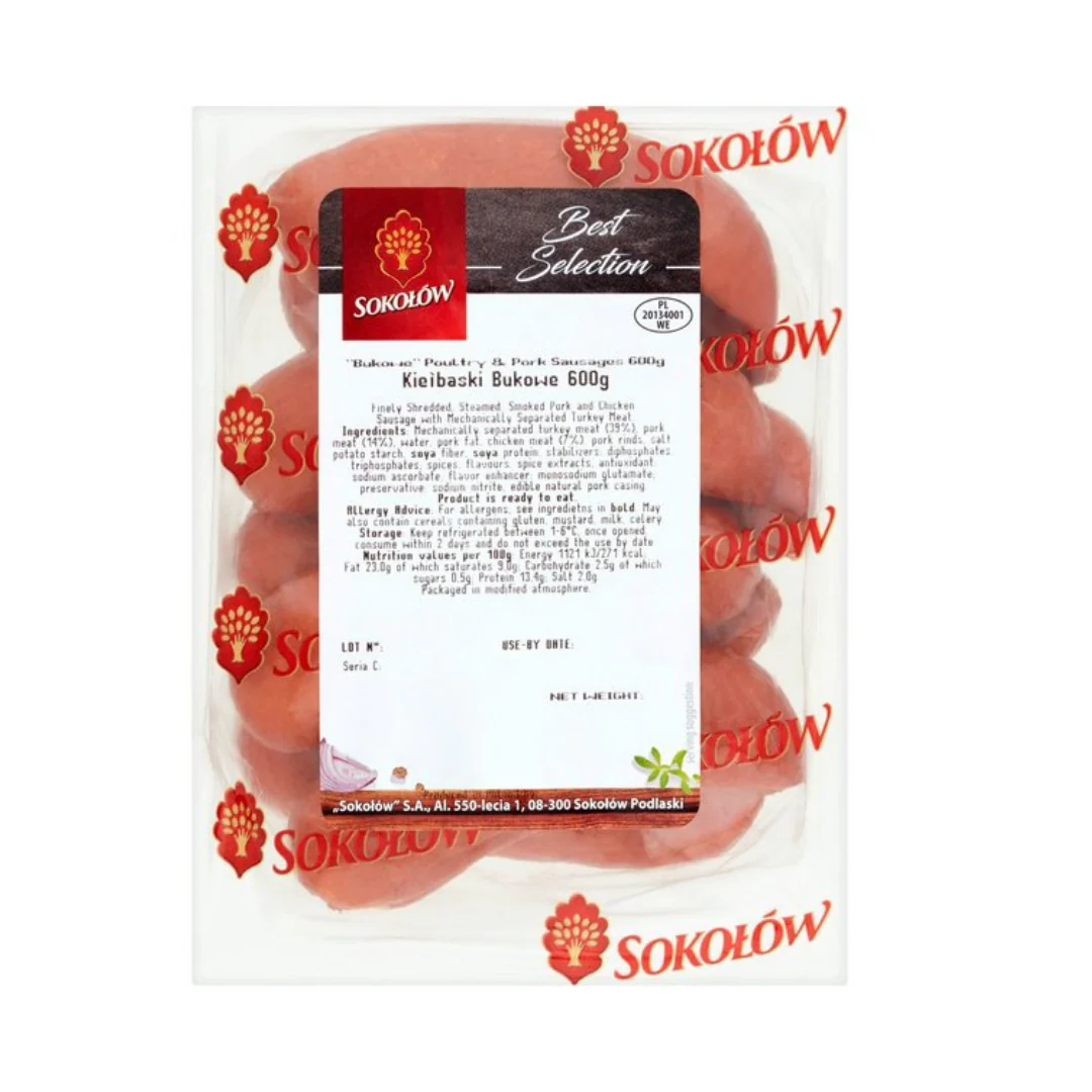Sokolow Bukowe Chicken & Pork Sausage ~600gr