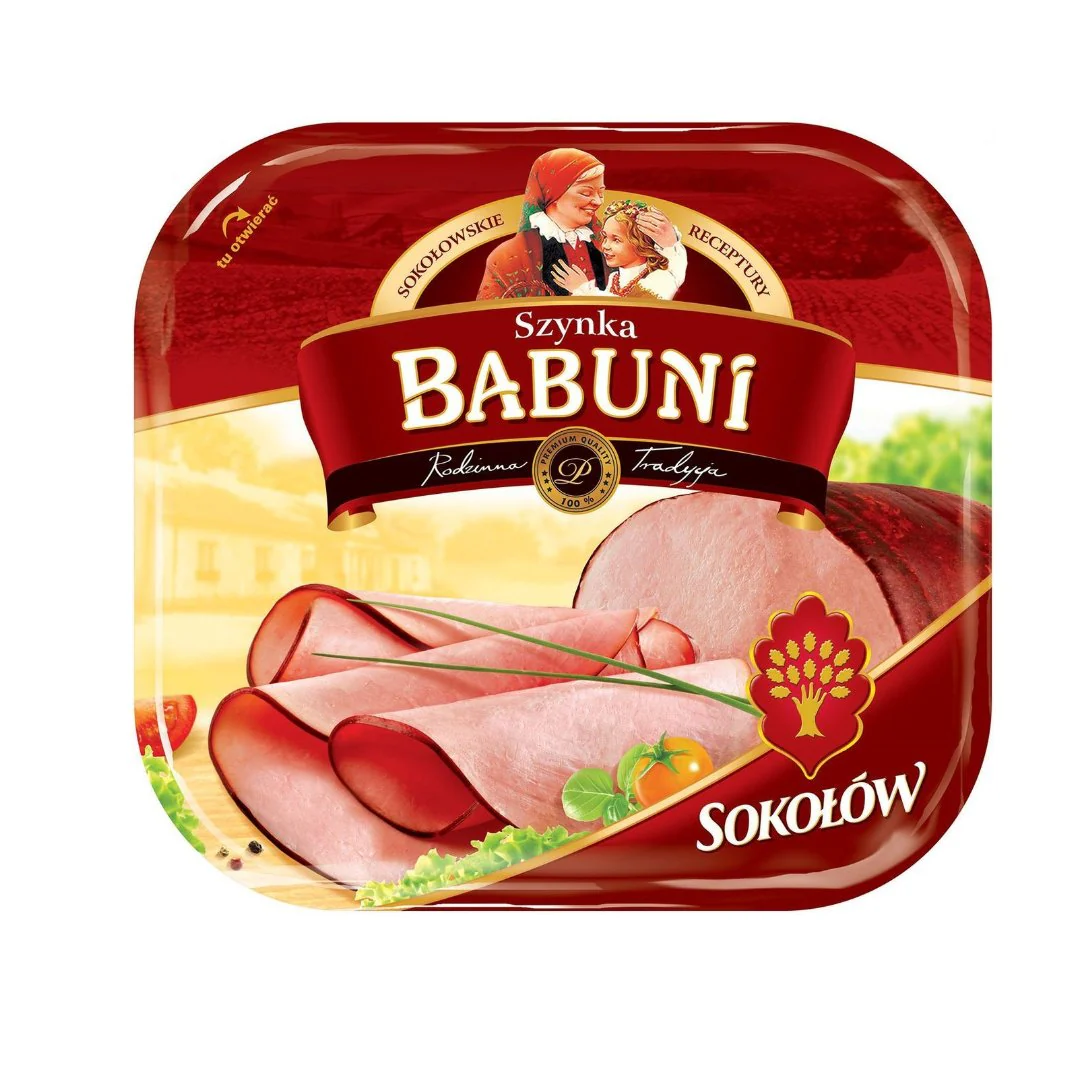 Sokolow Sliced Grandmas Extra Ham 140gr