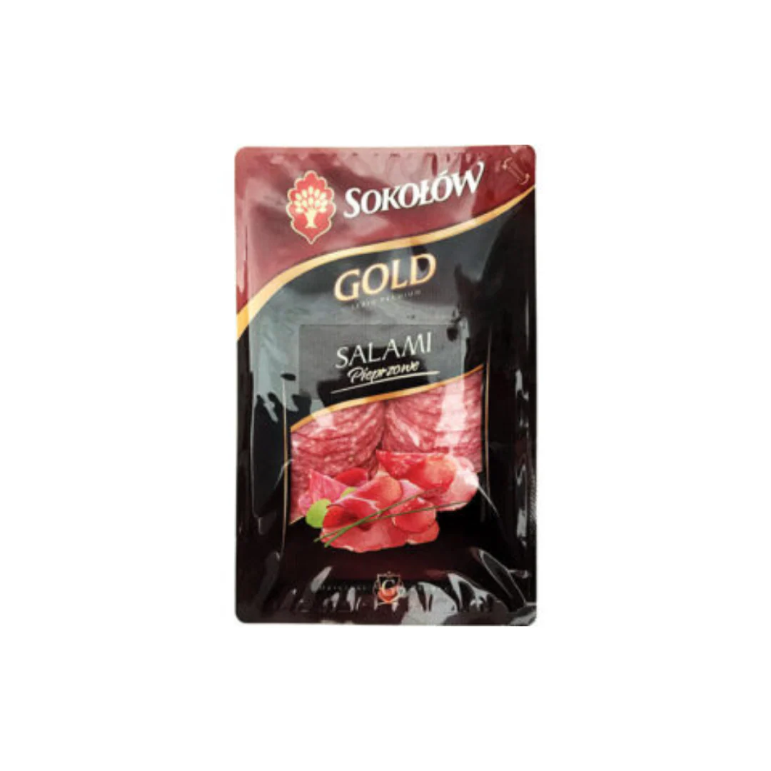 Sokolow Sliced Salami Pepper 100gr