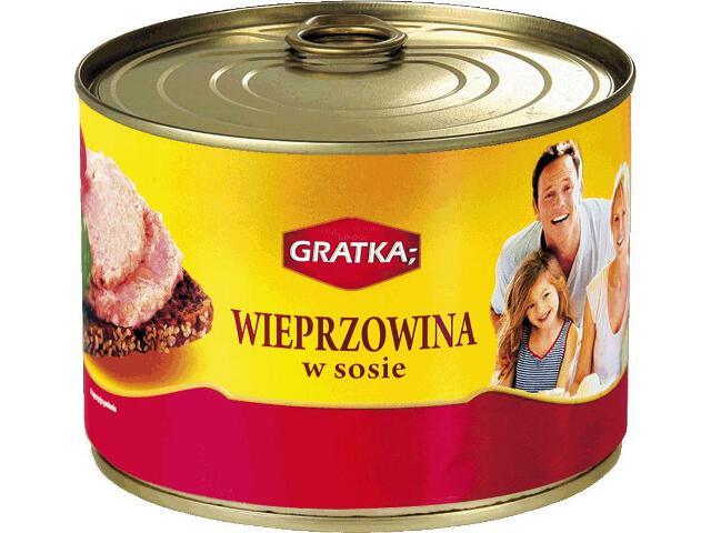 6x Sokolow Gratka Wieprzowina W Sosie 525g