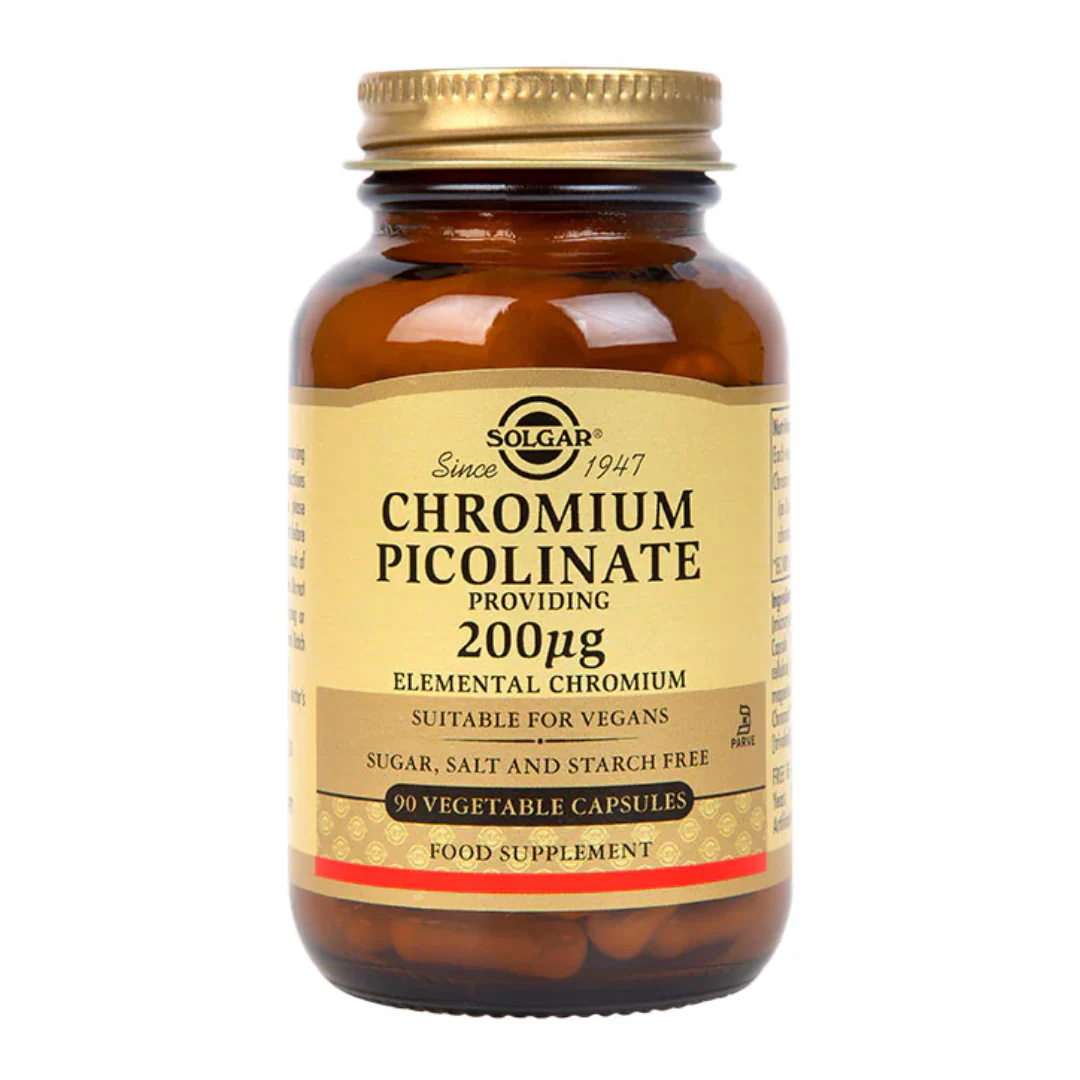 Solgar Chromium Picolinate 200µg 90 Vegi Capsules