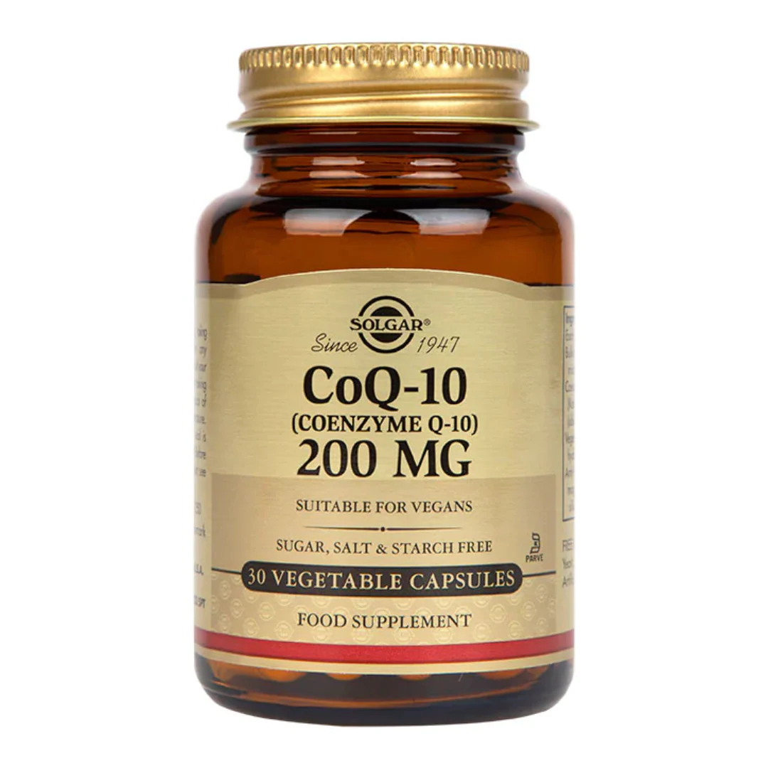 Solgar CoQ-10 200mg 30 Vegi Capsules
