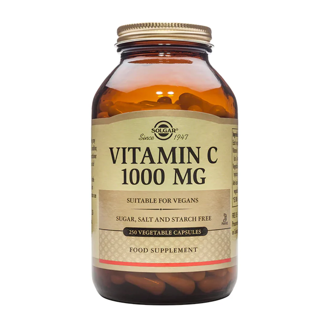 Solgar Vitamin C 1000mg 250 Vegi Capsules
