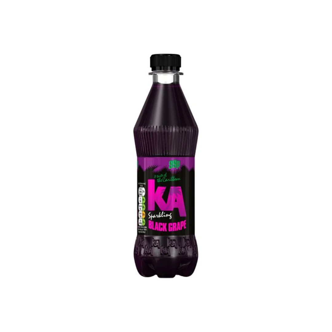 Ka Sparkling Black Grape Drink 500ml