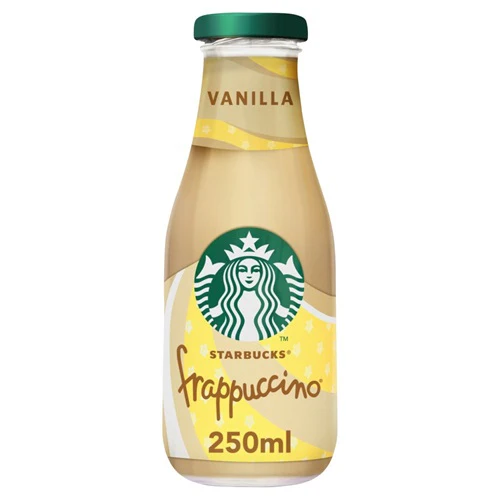 8x Starbucks Frappuccino Vanilla Coffee 250ml