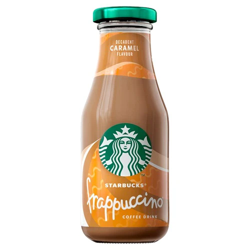 8x Starbucks Frappuccino Caramel Coffee 250ml