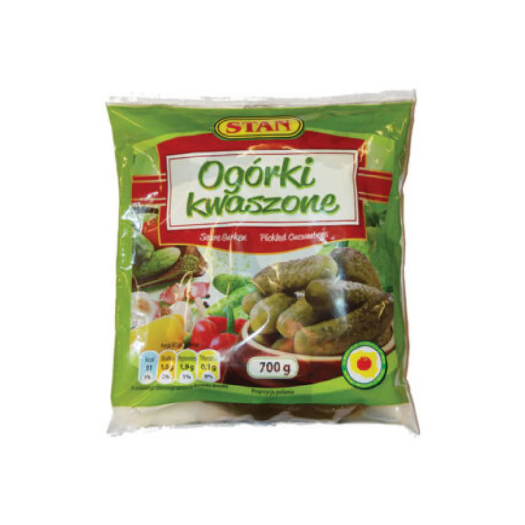 Stan Cucumbers in Bag (Ogorek Kwaszony) 700gr