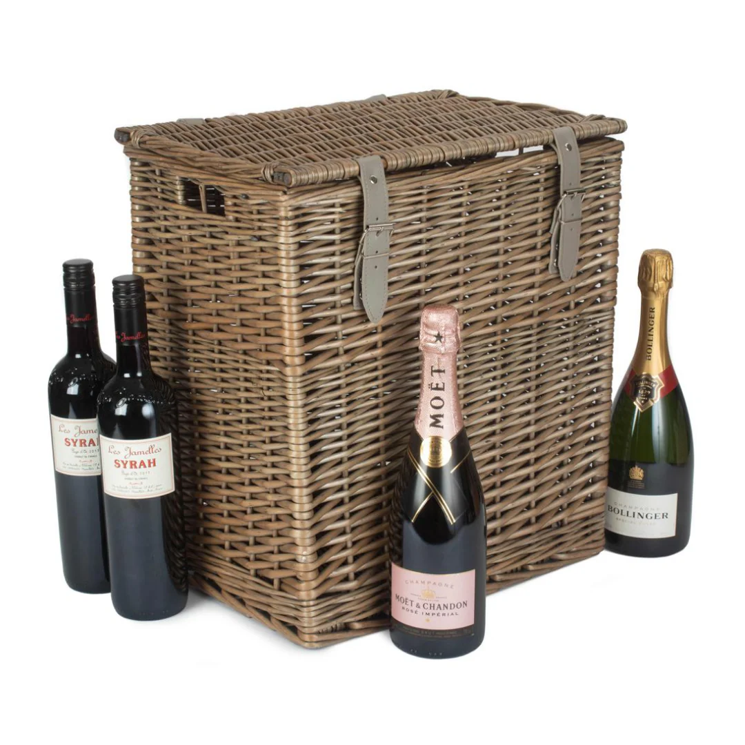 Size 1 - Antique Wash Vintner Storage Hamper