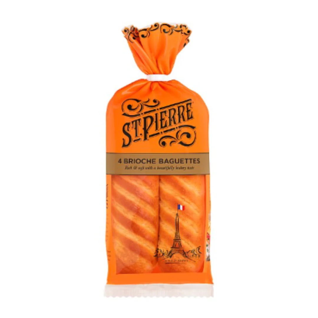St Pierre 4 Brioche Baguettes x Case of 7
