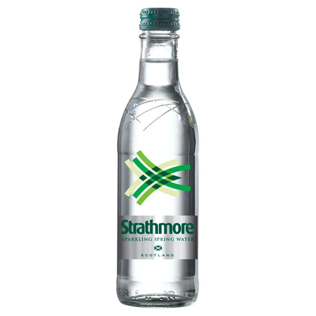 Strathmore Sparkling Water 330 ml in Glass Bottle x 24